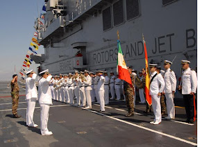 La Armada Española releva a Italia al mando de la Fuerza Anfibia Hispano italiana (SIAF).