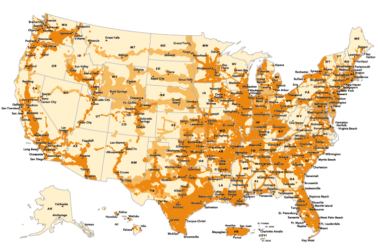 boost mobile service map my boost mobile service map my