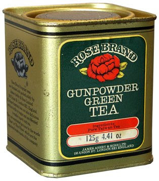 Rose Brand Tea Caddy