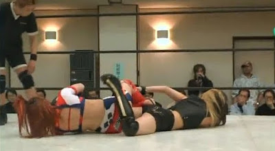 Kana - Mio Shirai -female wrestler - japanese women wrestlers