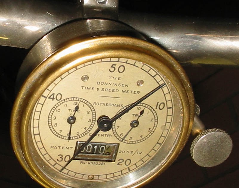 The Velobanjogent The Bonniksen Isochronous speedometer.......