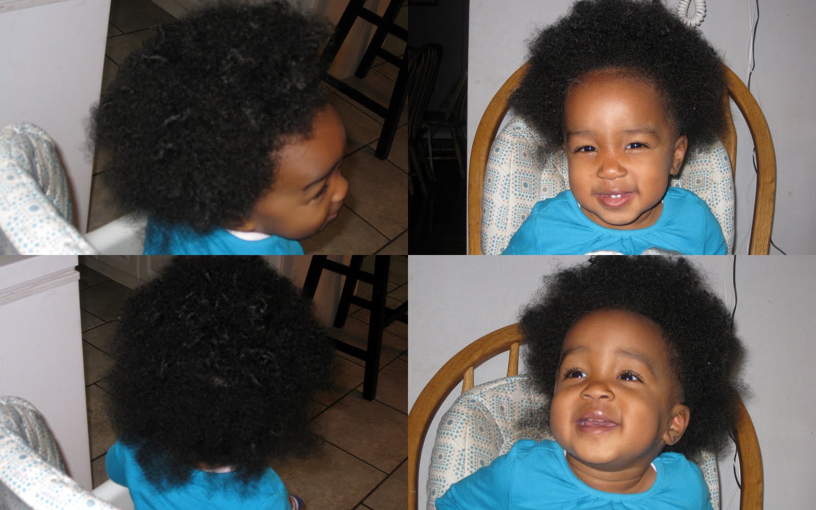 Mocha Baby�s bald spot is gone!