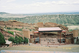 On Red Rocks Stage