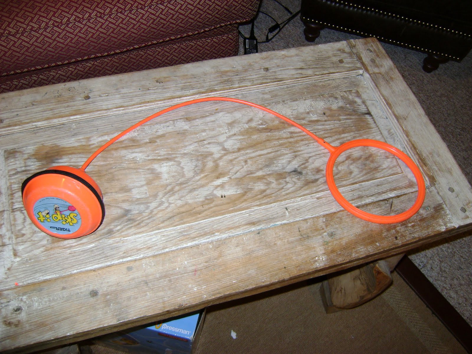 Adventures In Ebay Vintage 1988 Tiger Skip it toy