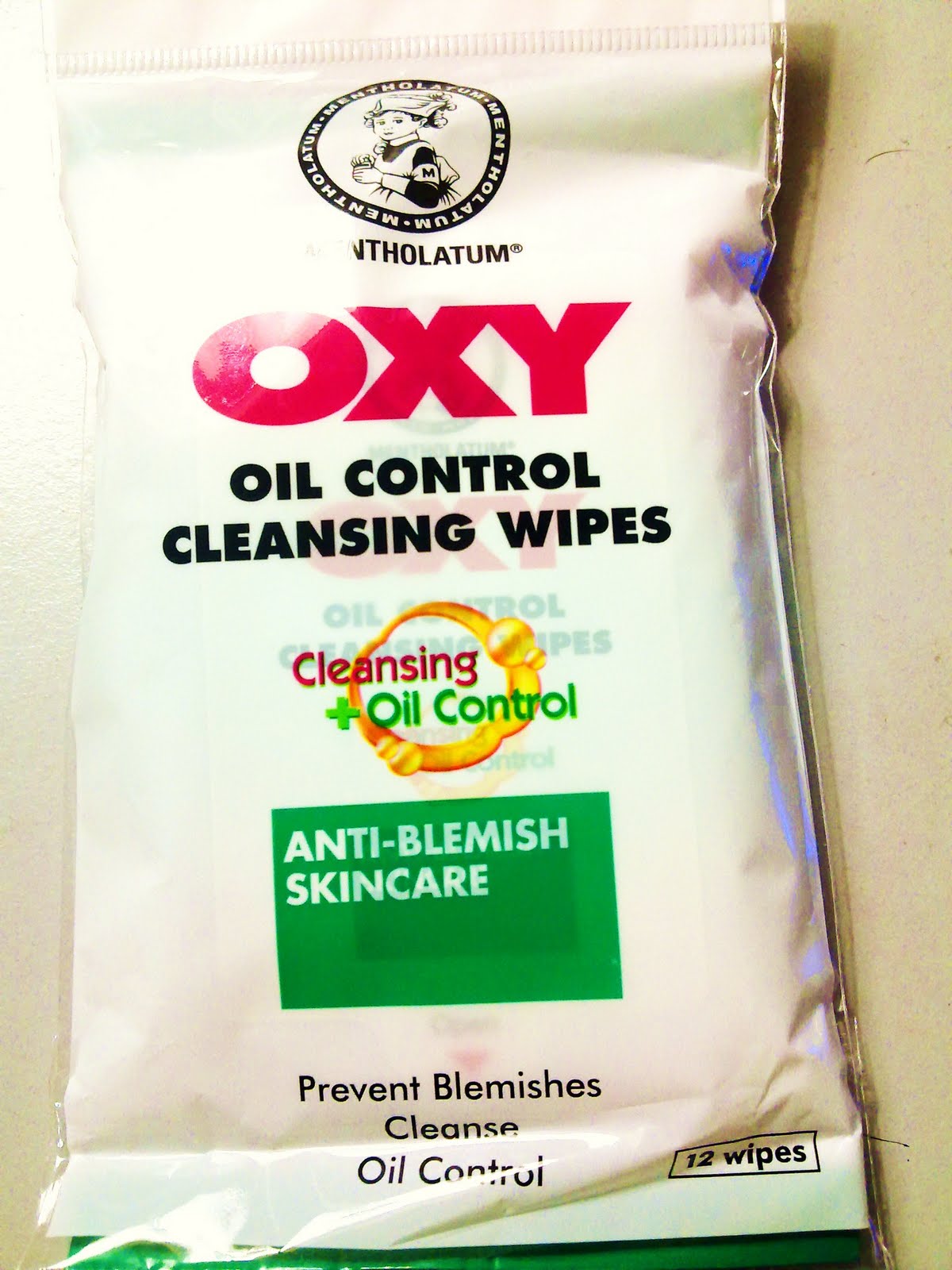 From Da Second I Wakeup Review OXY oil control cleansing wipes