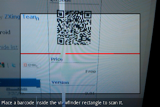 Scanner les code-barres avec « Barcode Scanner » pour Android