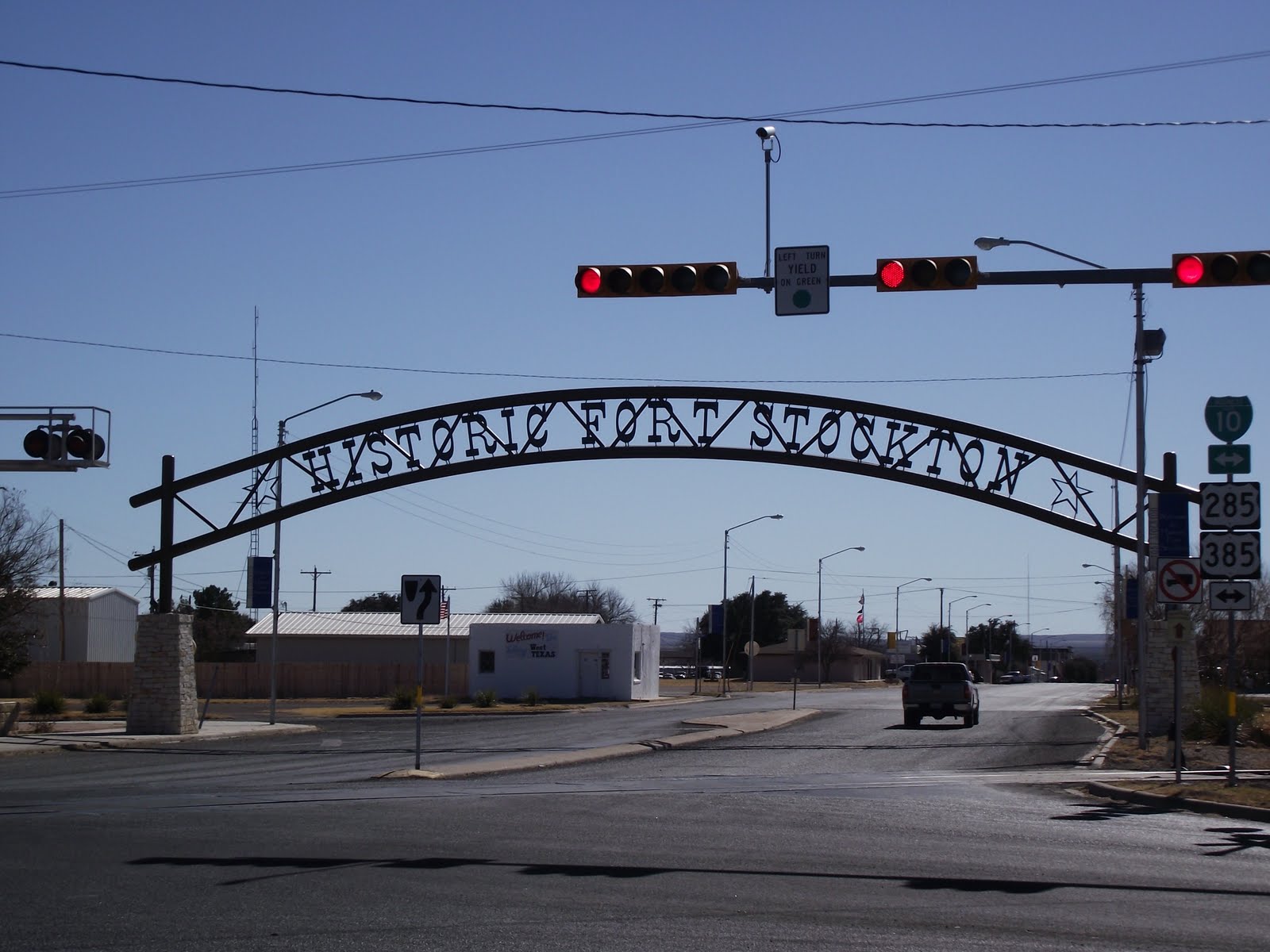 Al and Nita's Travels Fort Stockton, Texas