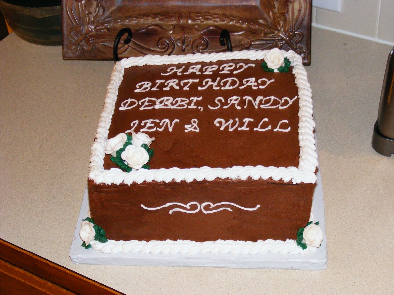 PattiCakes!: Square Birthday Cake