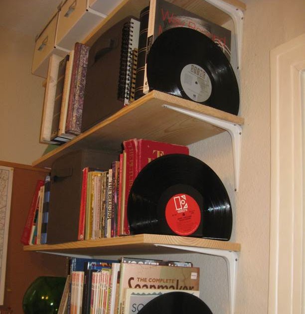 Treetrunkwise Vinyl Record Bookends