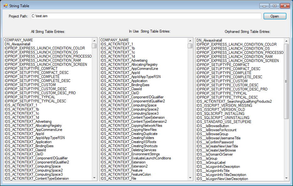 What Does Missing String Table Entry Mean at Sharon Henry blog