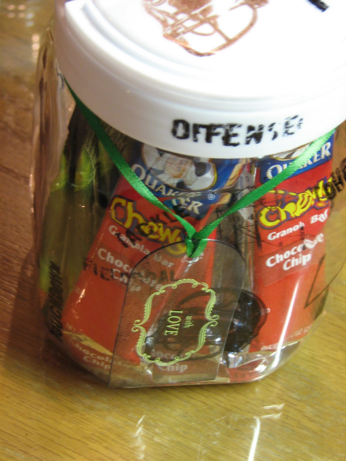 My Creative Corner Healthy Snack Jar