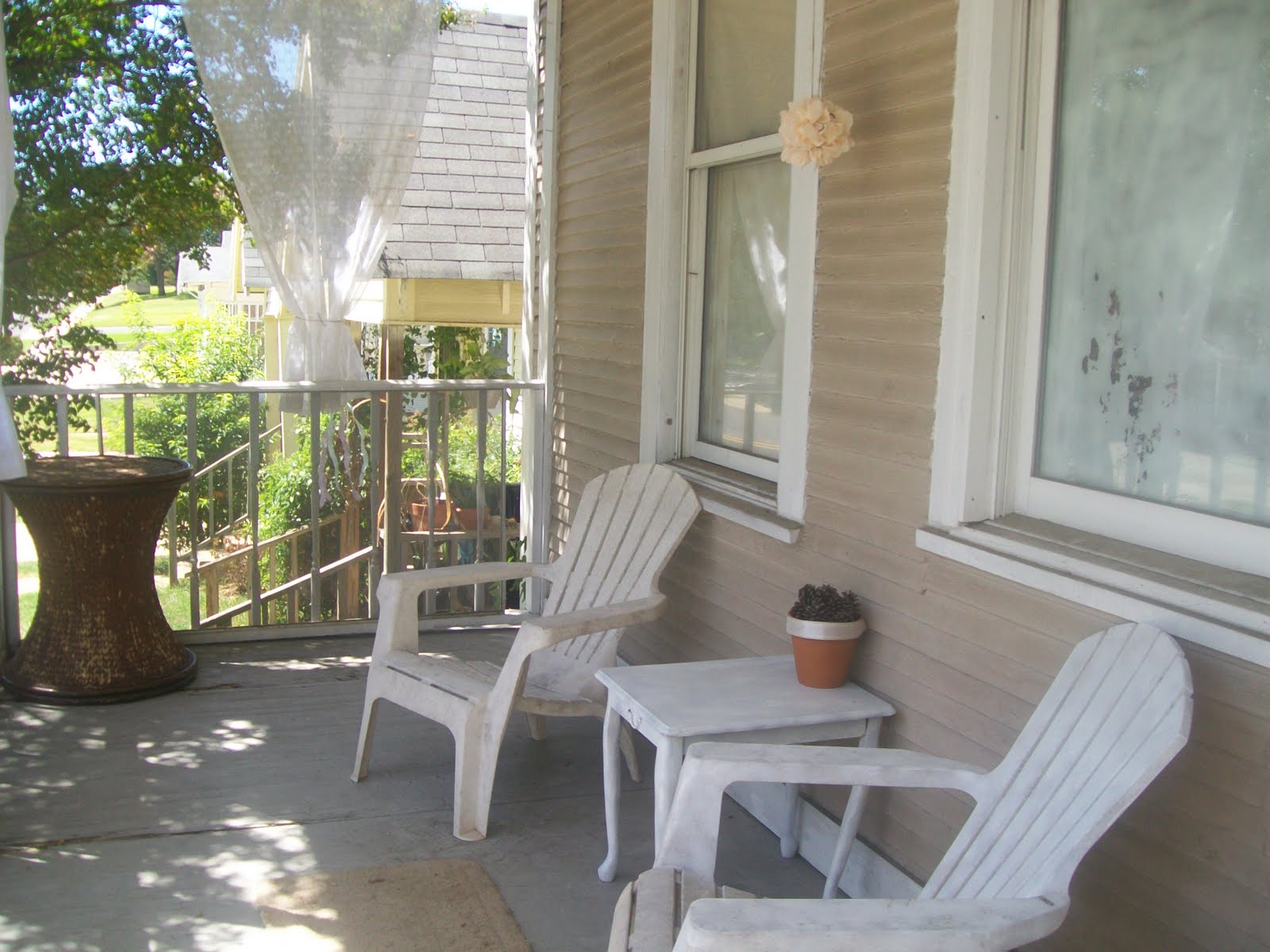 front porch redo Buildeth Her House