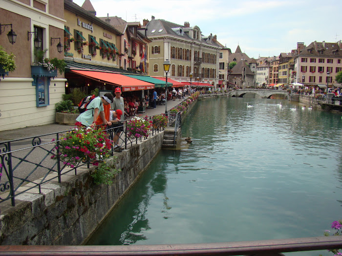 Canal in Annecy, France