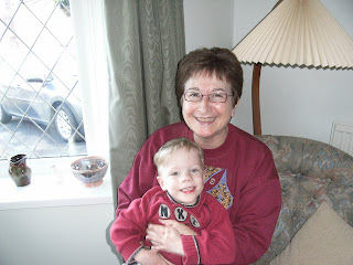 At Aunty Cheryl's house