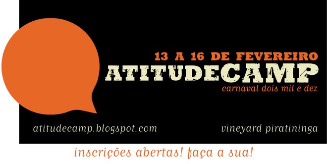 Atitude Camp 2010 - Inscrições abertas!! Corra!!