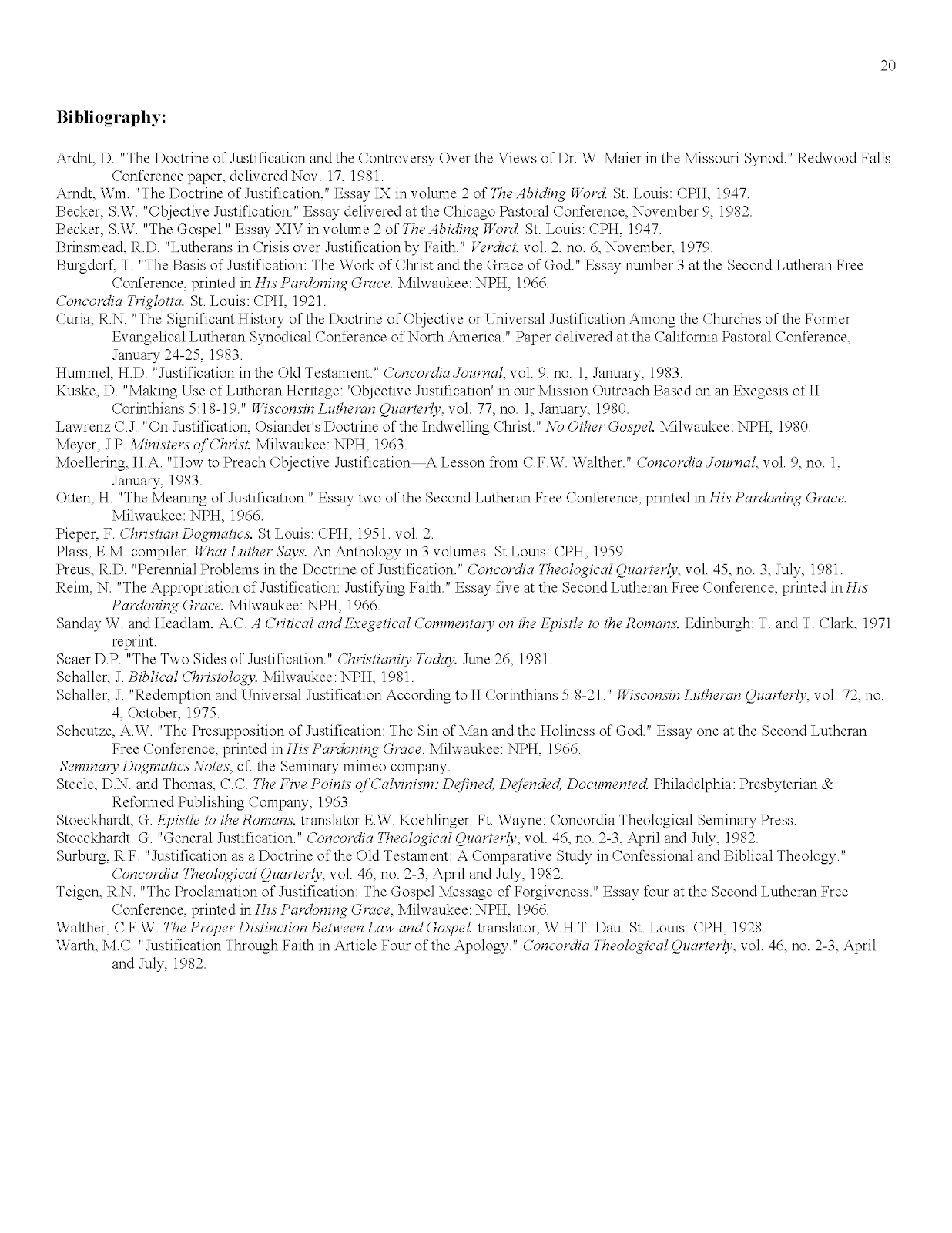 Wels lutheran seminary picture