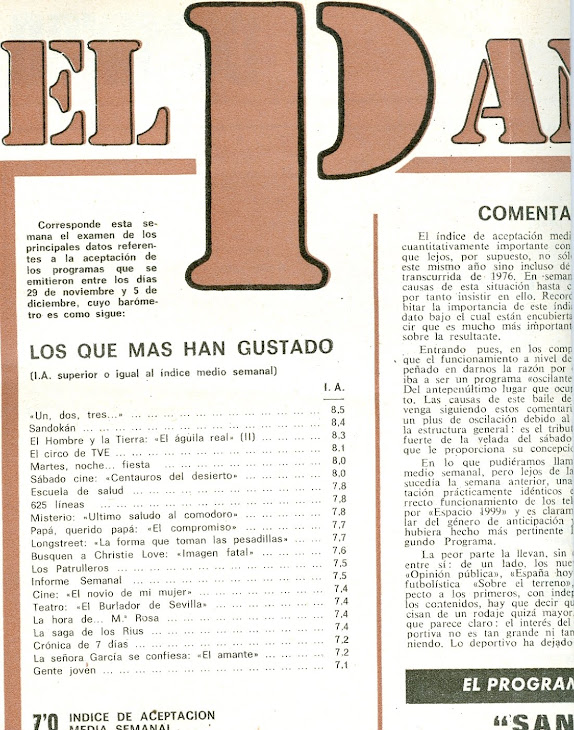 CENTAUROS DEL DESIERTO EN TVE