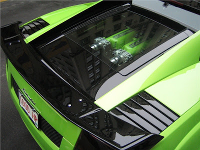 one marvelous IMSA Tuning Lamborghini Gallardo in a ravishing lime green