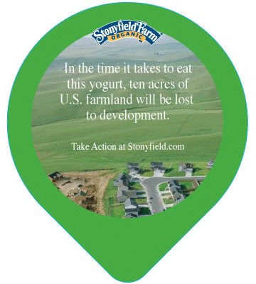 through Stonyfield Farm to