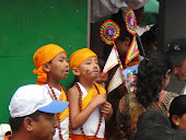 Kids at Gaijaatra