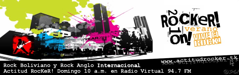 RocKeR! es Erick Sivila Rock Boliviano Radio Virtual 94.7 Oruro