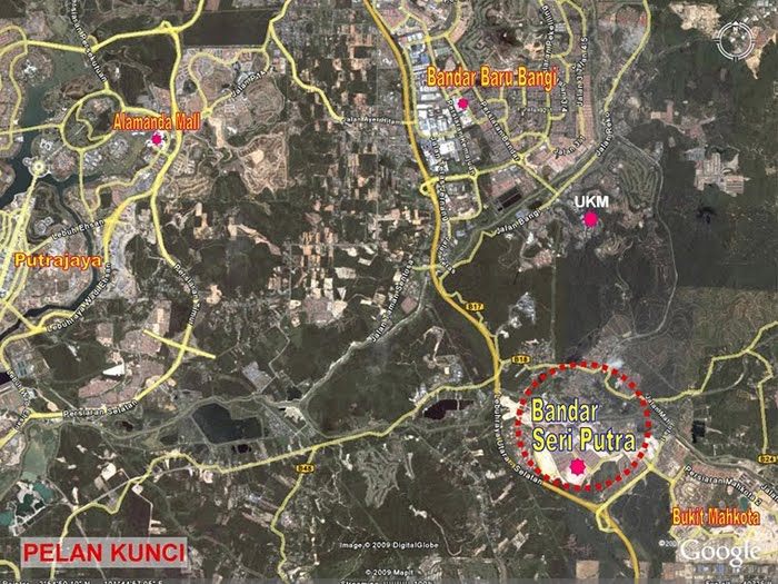 Pelan Lokasi Pusat Latihan Komputer IDR