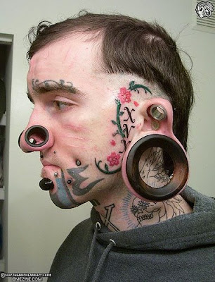 Mr No Tattoo Consistancy - When you start tattooing your face, have a plan.