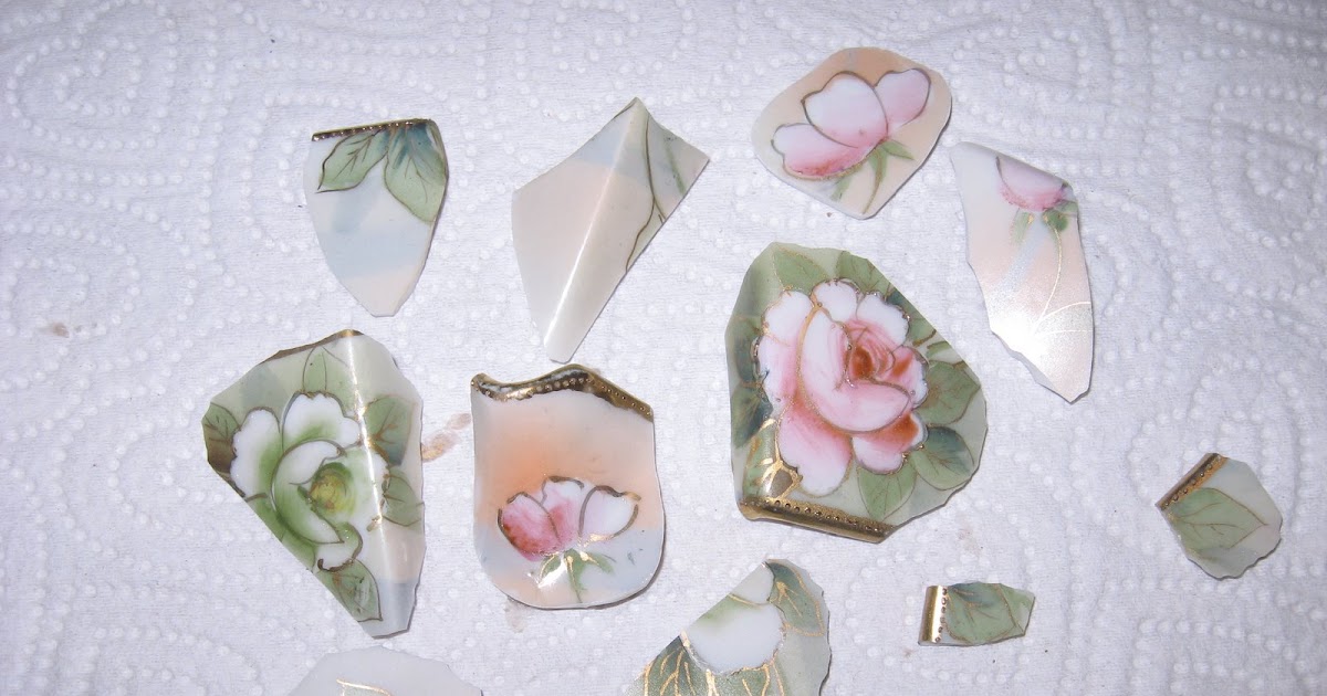 Marjorie's Cracked Plate Jewelry Broken plate traditions