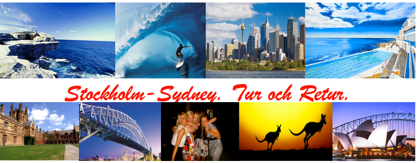 Stockholm - Sydney. Tur och Retur.