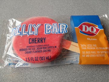 dilly bar cherry 2010 dairy queen