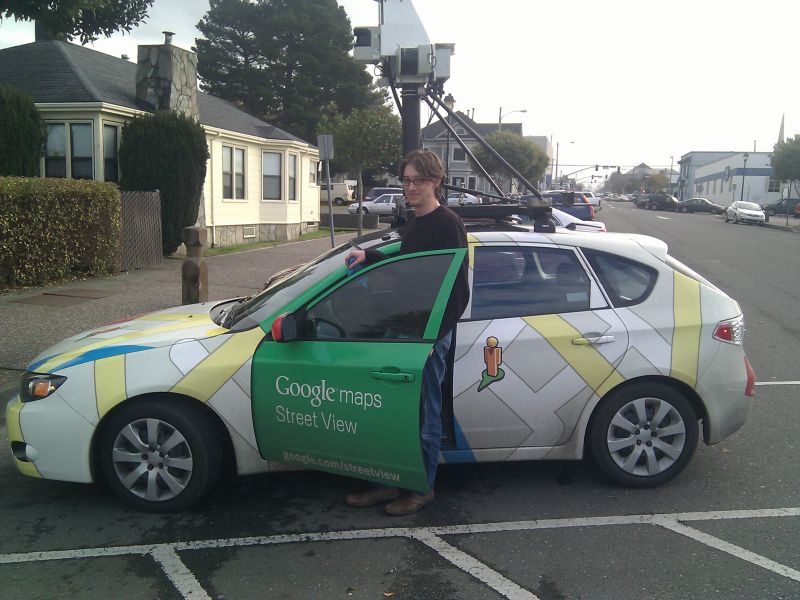 google maps car. Google Maps Car. Smile, Eurekans, the Street View car#39;s in town. posted by hucktunes | 2:42 PM