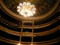 L'intérieur du théâtre à Bruges