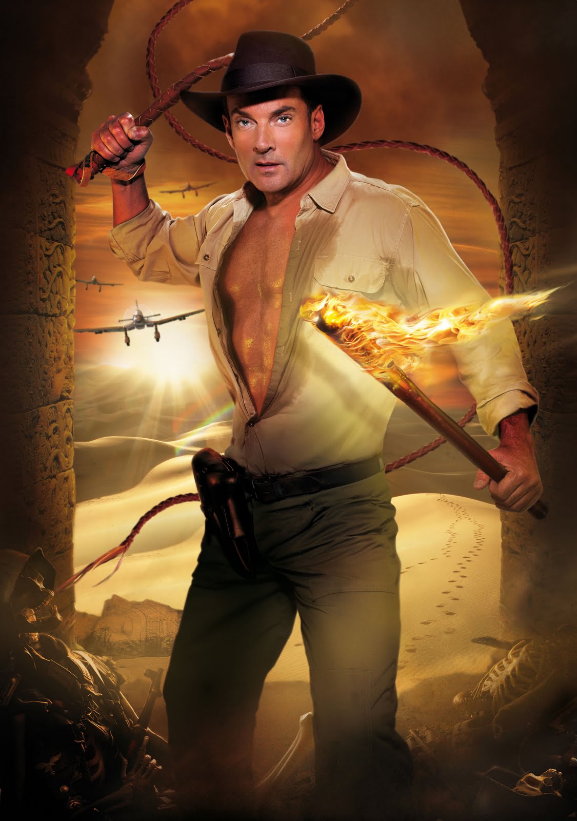 Behind The Stars: Gerard Joling transformeert tot Indiana Jones