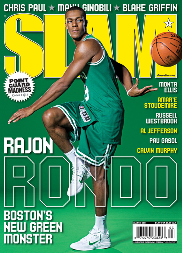 Rondo covers SLAM Magazine Boston Celtics Fan Site