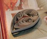 quilling paper leaves