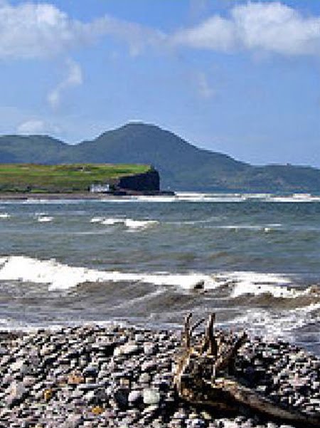 Die coastline von Waterville