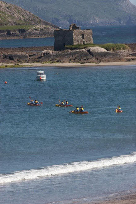 Seakajak um diesen McCarthy Castle in Ballinskelligs