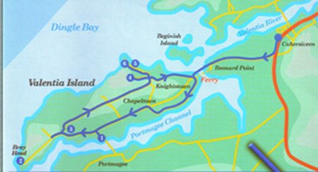 Ce beau petit parcours de Valentia Island