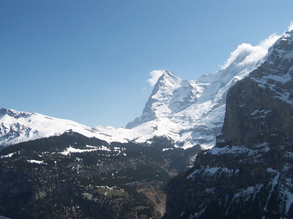 Eiger mountain dans le Grindelwald