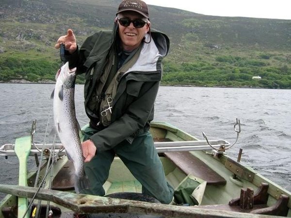 Une belle truite de mer du lough Currane, prise recemment