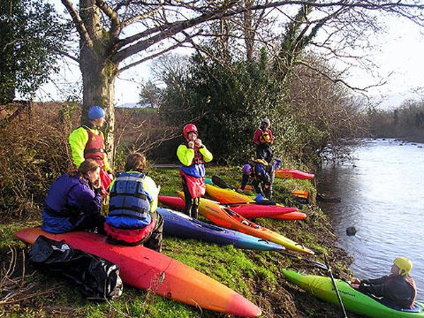 Le river-kayak: La mise en eau
