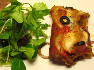 Lentil and Mushroom Cannelloni by Ng @ Whats for Dinner?