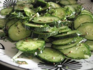 Dill Pickle Cucumber Salad by Ng @ Whats for Dinner?