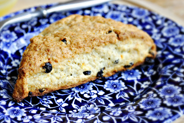 Orange Currant Scones l SimplyScratch.com