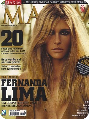 [Revista] Fernanda Lima - Revista Maxim  - 01.2010