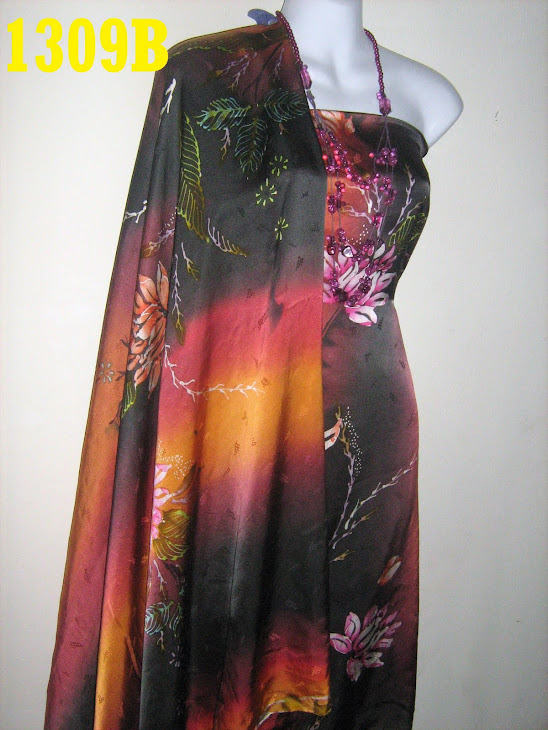 BST 1309B: BATIK SUTERA ORIGINAL TRENGGANU, 4 METER