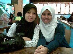 With my luvly sis...