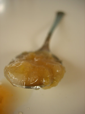 The other day my mom sounded highly enthusiastic on the phone about a new quince marmal Pear Marmalade (Armut Marmelatı)