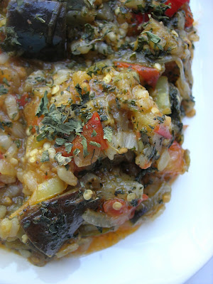 because eggplants and zucchinis are the main things we Eggplant Stew with Rice (Patlıcanlı Cive)