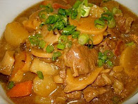 LAMB STEW WITH PASTA